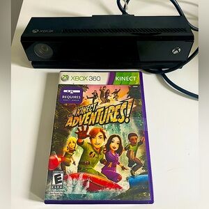 BRAND NEW XBox Kinect Sensor + Kinect Adventures Game